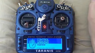 New RC Transmitter - FrSky Taranis X9D + 2019 SE