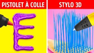 STYLO 3D CONTRE PISTOLET À COLLE ! || Des Idées De Bricolage Faciles Et Sympas par 123 GO! GOLD