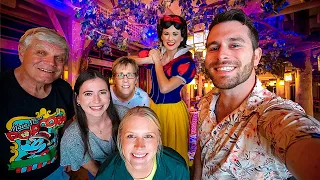 We Ate Dinner with Snow White! The Highly Sought After Experience At Disney World! Main Street MAGIC