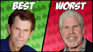 BEST and WORST Batman Voice Actors