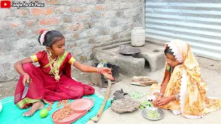 भोगी Special बारा मिसळी भाजी शेजारच्या कुचक्या आल्यामाय आजी😂|Sasu Sunachi Bhogi Recipe |SMMEp#555|