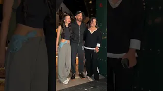 Hrithik Roshan & Saba Azad Spotted with Farah Khan Kunder | Party For ED Sheeran | #shorts