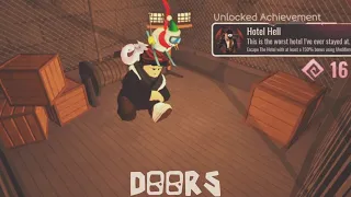 I got the Badge! Hotel Hell Achievement?! [Doors]