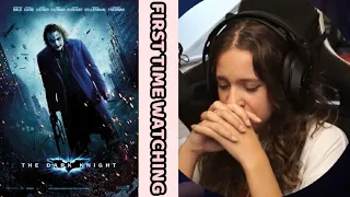 crying over THE DARK KNIGHT (2008)  ☾ MOVIE REACTION - FIRST TIME WATCHING!