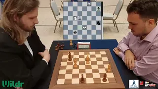 Extremely rare endgame! Rapport vs Pichot
