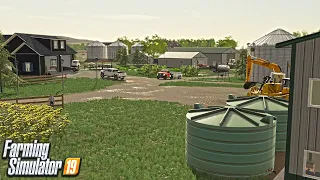 AMERICAN FARM BUILD FROM SCRATCH (MULTIPLAYER ROLEPLAY) FARMING SIMULATOR 19