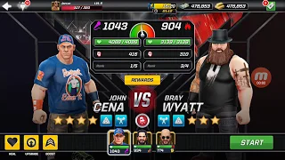 WWE Mayhem John Cena vs Bray Wyatt No Disqualification Match.