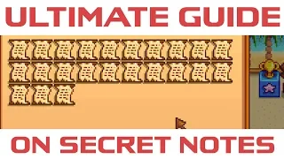 Stardew Valley - Ultimate Secret Note Guide