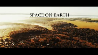 SPACE ON EARTH 4K Таруса.Массивная спутниковая антенна.  DJI PHANTOM 4 PRO