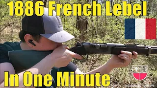 WWI French Lebel 💥 Mle 1886 MILITARY ANTIQUE RIFLE from RTI | Milsurp Minute Review 8x51mm