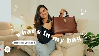 What's In My Bag | Work Essentials