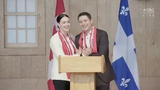 Tessa Virtue and Scott Moir Canada's Sports Hall of Fame Induction