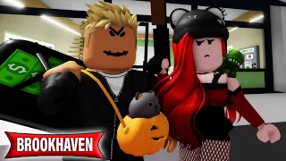 แผนการลับปล้นธนาคาร ตอนที่ 1 | Roblox Brookhaven Rob Story #1 | CKKID