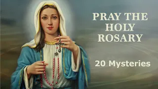 Complete Rosary 20 Mysteries - Gentle Music