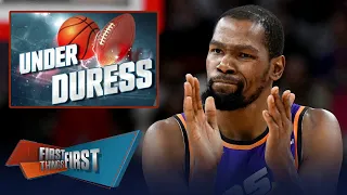 Kevin Durant, Phoenix Suns are Under Duress vs. Clippers in playoffs | NBA | FIRST THINGS FIRST