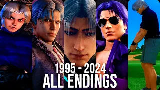 Evolution of Lee Chaolan Endings in Tekken Games 1 - 8 (1995 - 2024)
