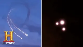 SPLITTING UFOS SPOTTED IN ENGLAND | The Proof is Out There | #Shorts