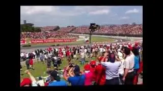 F1 Fernando Alonso win Spain GP 2013