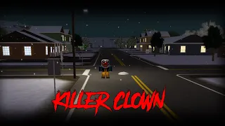 STALKED BY A KILLER CLOWN! (ERLC Roblox Liberty County)