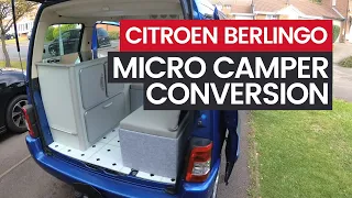 VAN TOUR: Citroen Berlingo Multispace Micro Camper Conversion