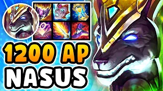 1200+ AP Nasus Jungle melts your entire team by just walking into them