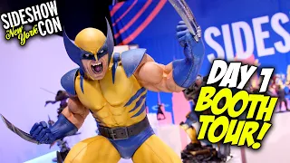 SIDESHOW CON New York 2021 DAY 1 Booth Tour! Statues & Hot Toys