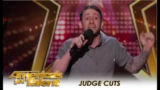 Samuel J Comroe: The Twitchy Comedian Is HILARIOUS! | America's Got Talent 2018