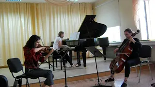 Свиридов. Трио для фортепиано, скрипки и виолончели