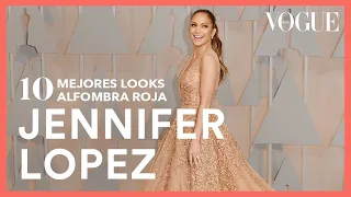 Jennifer Lopez y sus 10 mejores looks en una alfombra roja a través del tiempo