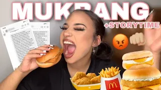 LES PESTES DE MON LYCÉE ME SUIVENT À LA FAC.. MUKBANG/STORYTIME (y’a encore du drama..)