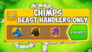 Beast Handlers No Hero Chimps Run!