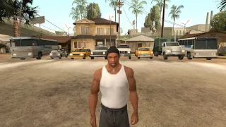 cj roba todos los autos de servicio publico / gta san andreas