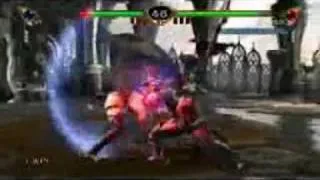 Ivy's Critical finish (Soul Calibur 4)