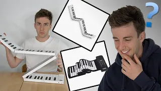 Je teste un piano... pliable