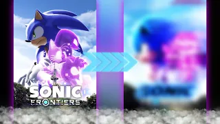 [RareGalaxy5] Making A Movie Sonic Frontiers Game Box Art!