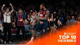 Top 10 Plays | Round 18 | 2023-24 Turkish Airlines EuroLeague