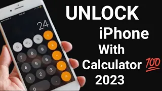 How To Unlock Your iPhone By Calculator 💯% 2023 / unlock iphone calculator magic trick / iOS 16.3