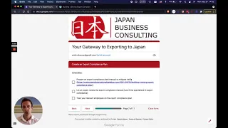 6/10 Export Compliance Plan (Exporting to Japan Course)