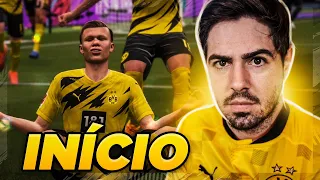 VAMOS SER O MAIOR DA ALEMANHA! O INICIO DO MODO CARREIRA COM @Borussia Dortmund ! FIFA 21 (PC)