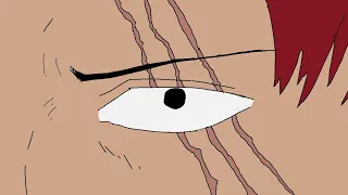 One Piece flipaclip animation : Shanks vs Hawk eye Mihawk - fanart