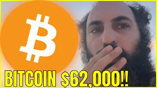 BITCOIN TRADES EXPLODING ABOVE $62,000 & SOMEONE GOT HACKED FOR 1,155 btc ($71m)