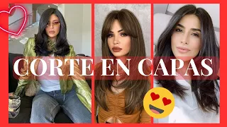 Capas que Enamoran! Descubre los Cortes de Cabello más Trendy del Momento❤