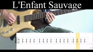 L'Enfant Sauvage (Gojira) - Bass Cover (With Tabs) by Leo Düzey