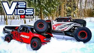 TRAXXAS UDR vs LOSI SUPER ROCK REY