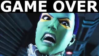 All Game Over Scenes - Marvel's Guardians Of The Galaxy Episode 5 (The Telltale Series)