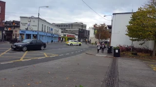 RESPONDING: Garda Car responding in Donnybrook, Dublin