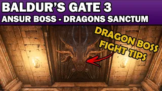 Baldur's Gate 3: Dragon Boss Ansur Tips & Loot Preview - Dragons Sanctum (ACT 3)