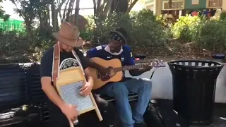 New Orleans Street musicians