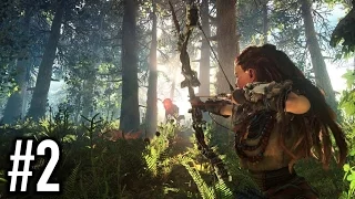 HORIZON ZERO DAWN GAMEPLAY - PS4 PRO - WALKTHROUGH PART 2