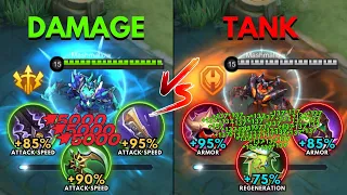 Thamuz Damage Build vs Thamuz Tank Build